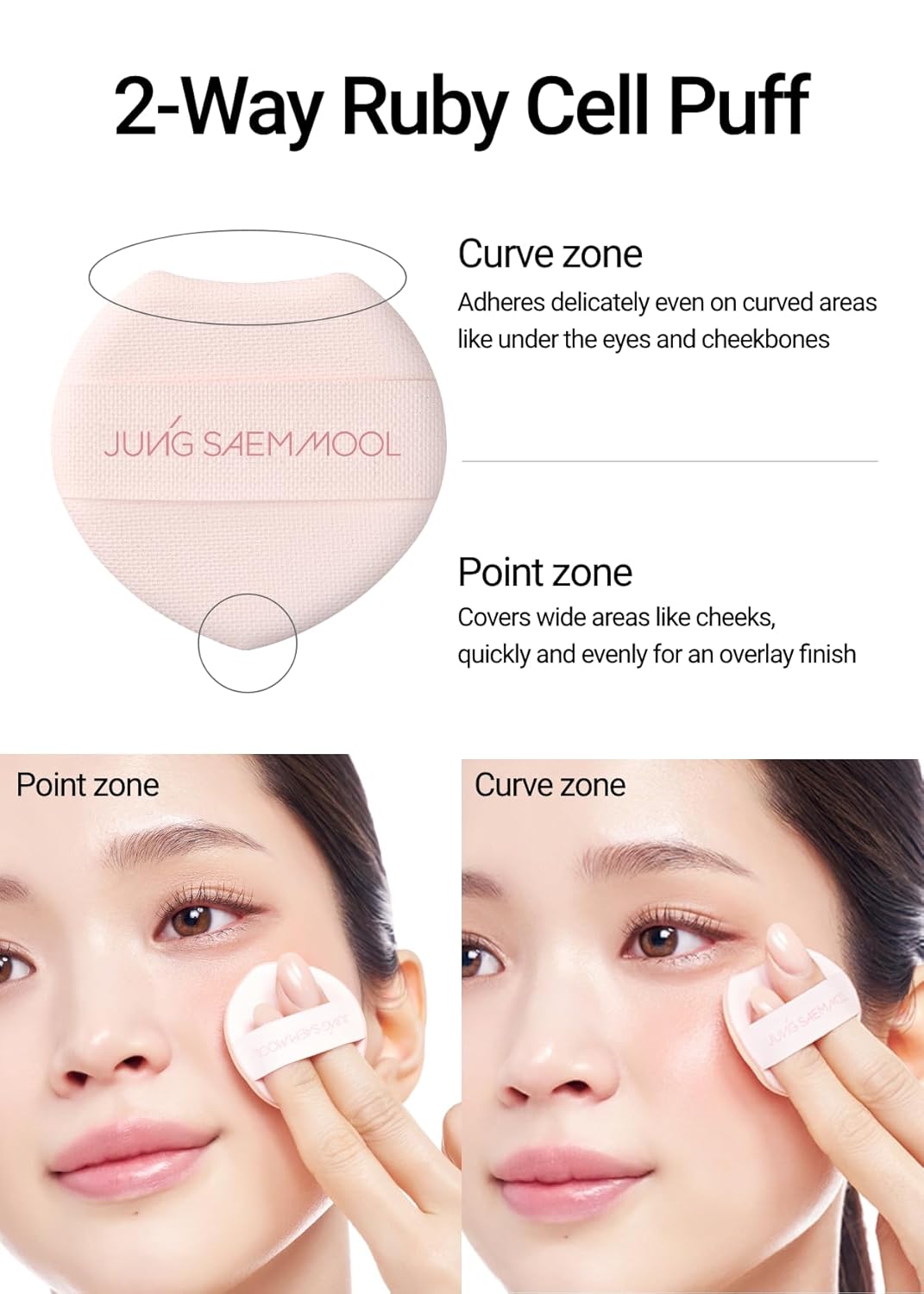 JUNGSAEMMOOL Artist Cushion Blush (Peach Nectar) | Easy to Blend, Lightweight, Hydrating Korean Makeup Cushion Blush for Dewy & Glowing Cheeks