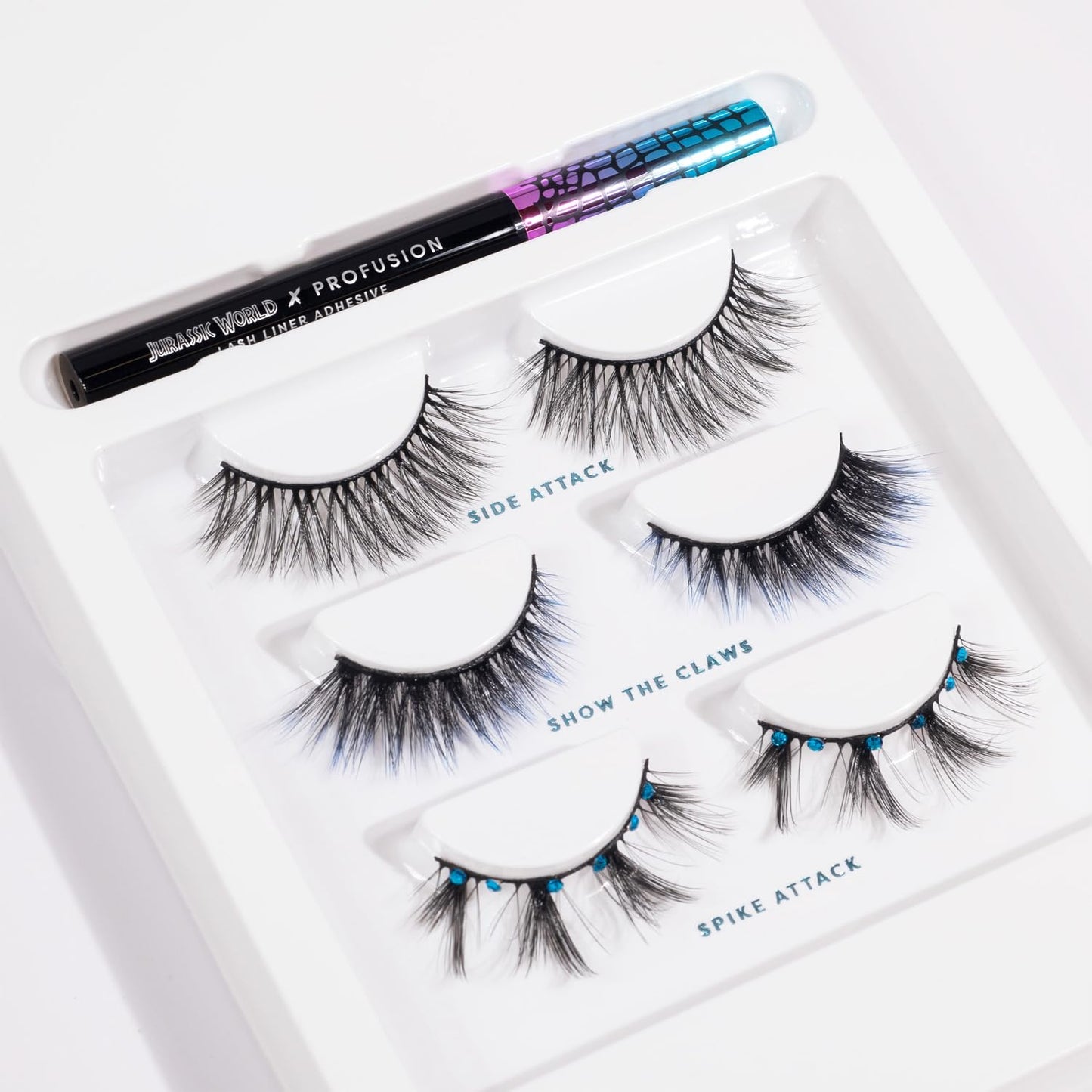 Jurassic World 3pc Lash Set Makeup Collection