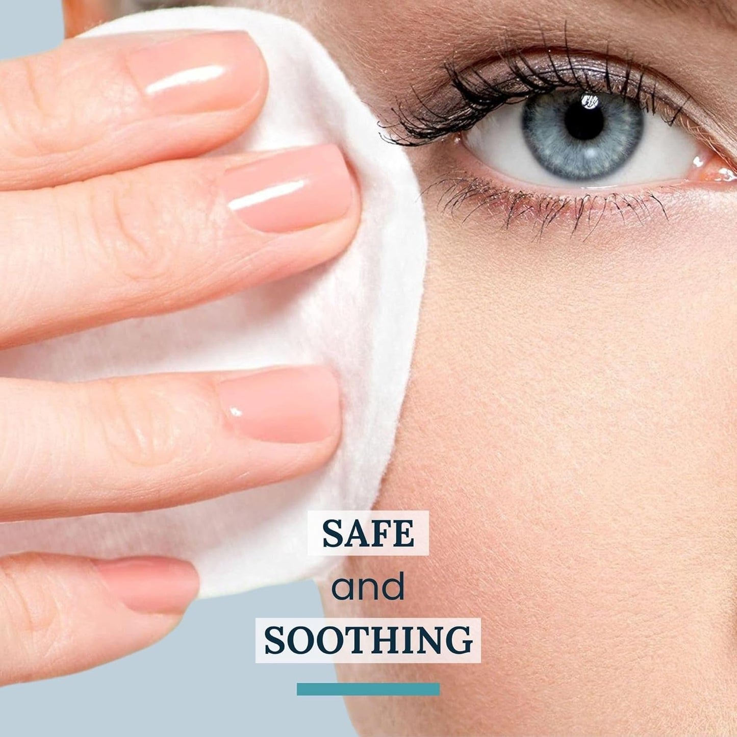 NOVEHA Tea Tree Oil Eyelid & Lash Wipes With Hyaluronic Acid, Green Tea & Chamomile For Blepharitis & Itchy Eyes, Individually Wrapped Eyelash Wipes Natural Makeup Remover & Daily Cleanser (Pack of 3)