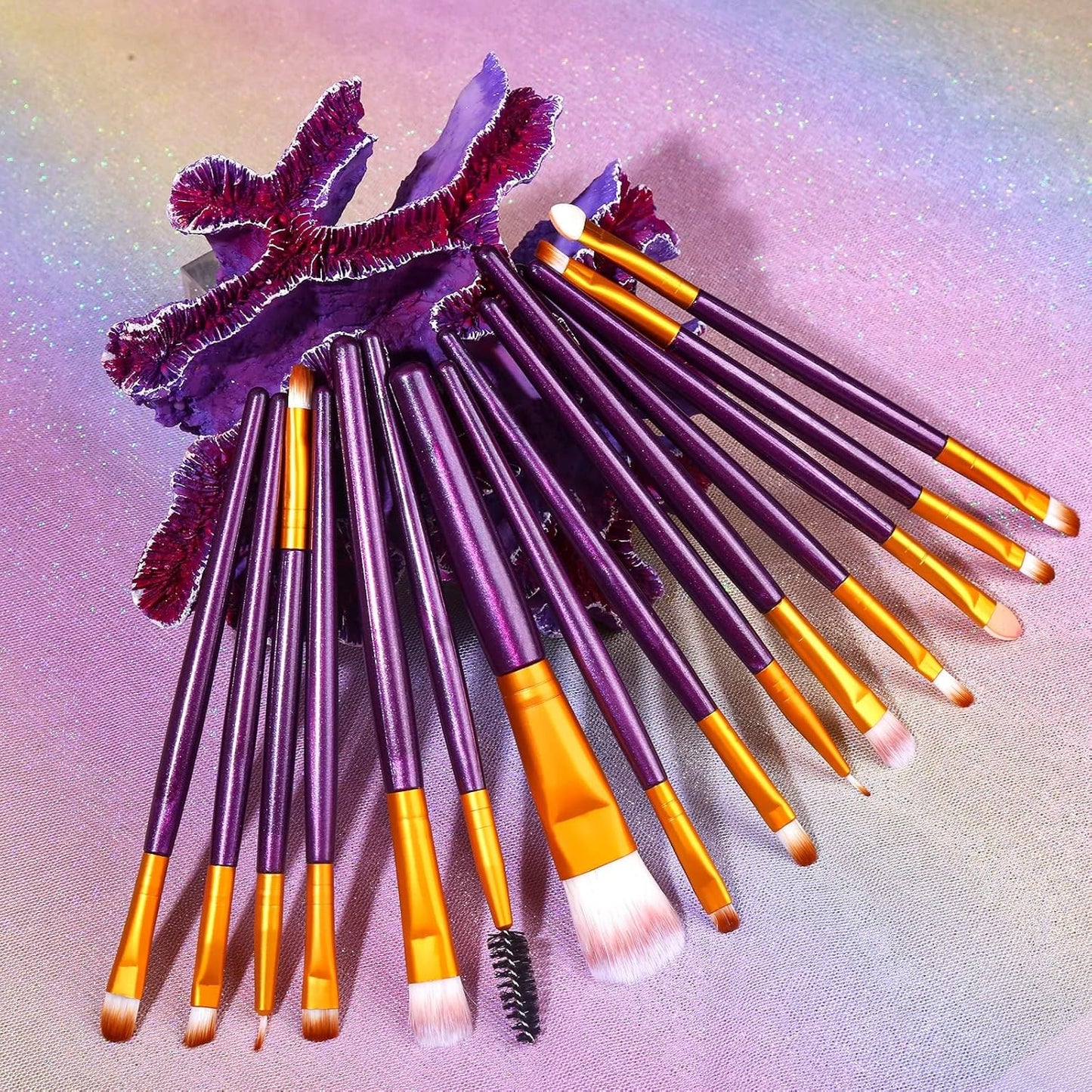 UCANBE Makeup Eyeshadow Palette + 15Pcs Brush Set, Pigmented 86 Colors Make Up Pallet with Brushes, Matte Shimmer Glitter Palettes Valentine's Day Gift, Eye Shadow Highlighter Contour Blush Beauty Kit