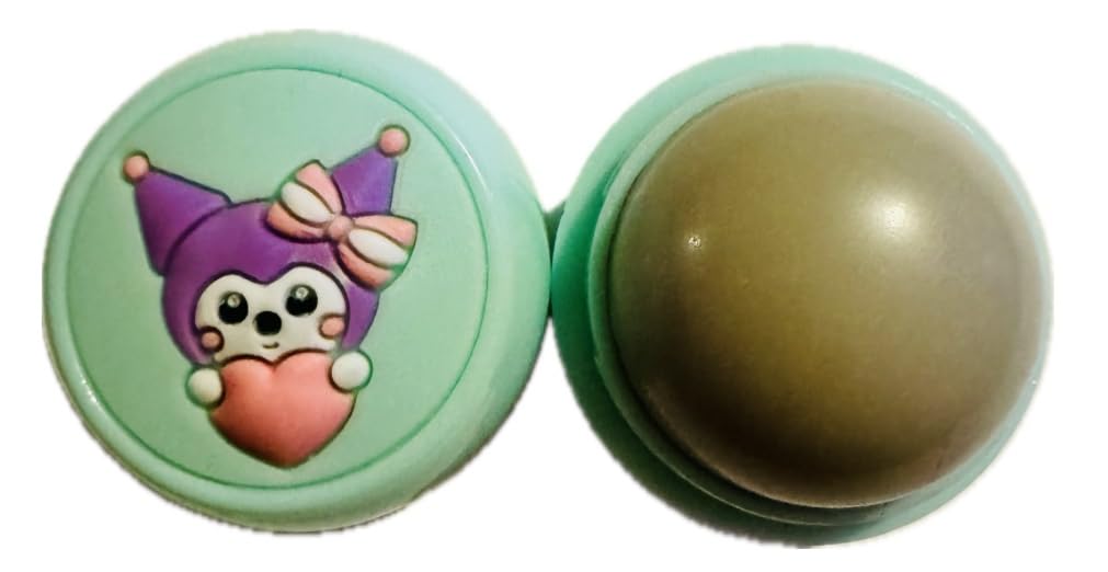 Moisturizing Lip Balm, Lip Gloss and Balm Set for All Skin Types, Assorted Shades, Round Ball Natural Moisturizing Lip Balm Nutritious Fruit Flavour Colourless Lip Balm Hydration Lips Care (green)