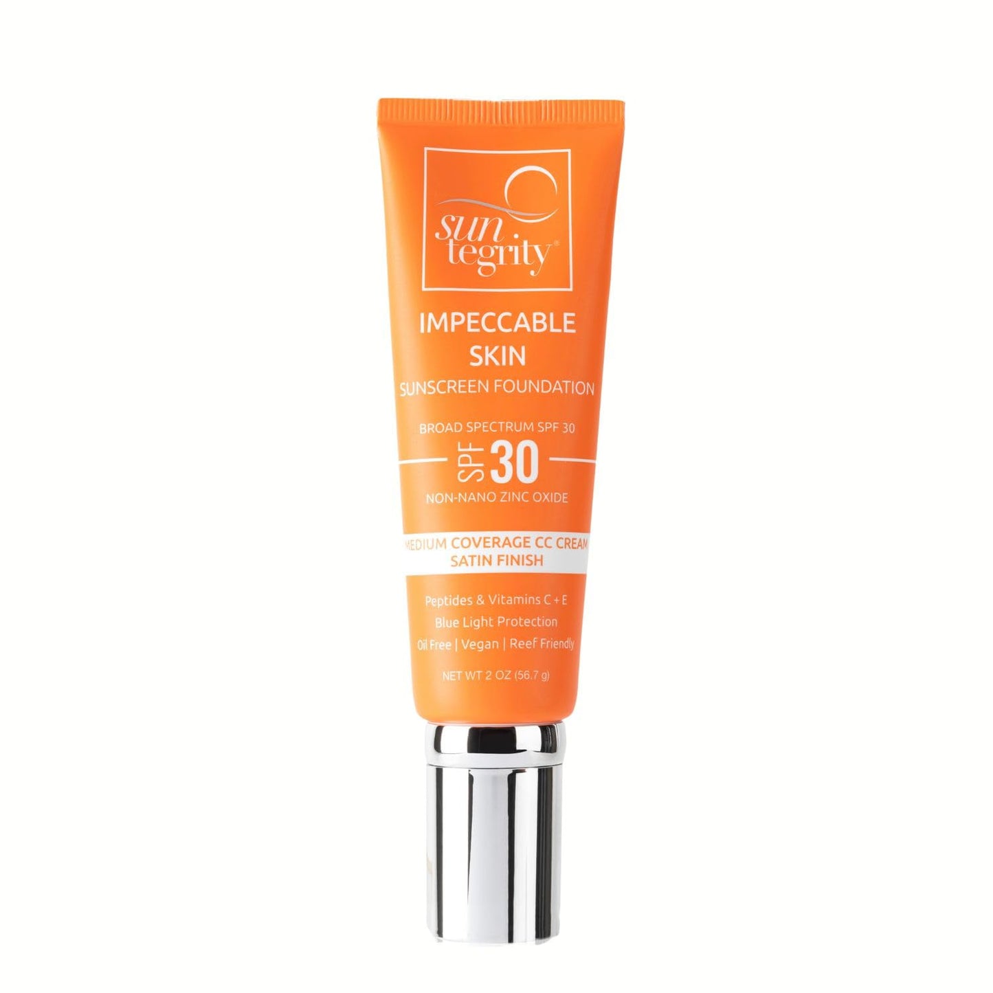 Suntegrity Impeccable Skin - Tinted Sunscreen, Broad Spectrum SPF 30 (Bronze) - 2 oz