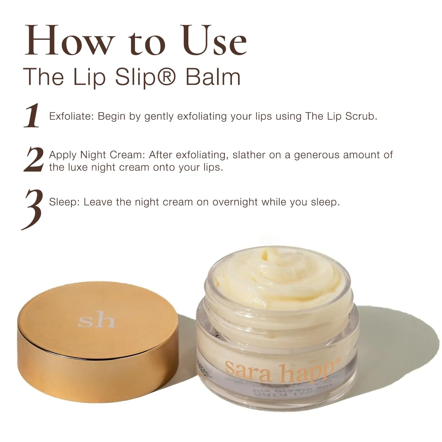 Sara Happ The Dream Slip + Luxe Balm Duo