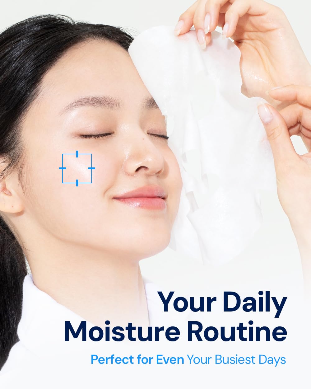 Bano Vita Genic Jelly Face Hydrating Mask 10EA – Firming Sheet Mask for Sensitive Skin, Korean Glass Skin Care with Mineral Water, Vitamin C & Niacinamide, Fragrance-Free