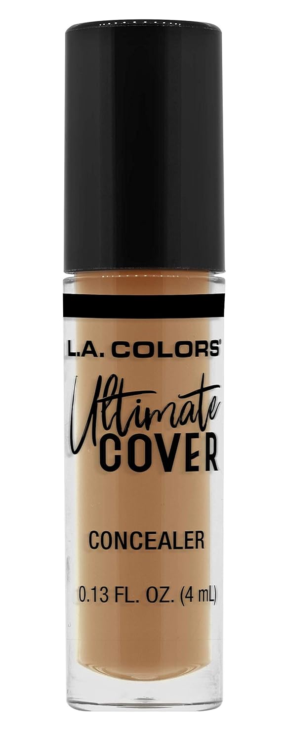 L.A. COLORS Ultimate Cover Concealer- Natural, 0.13 Fl Oz