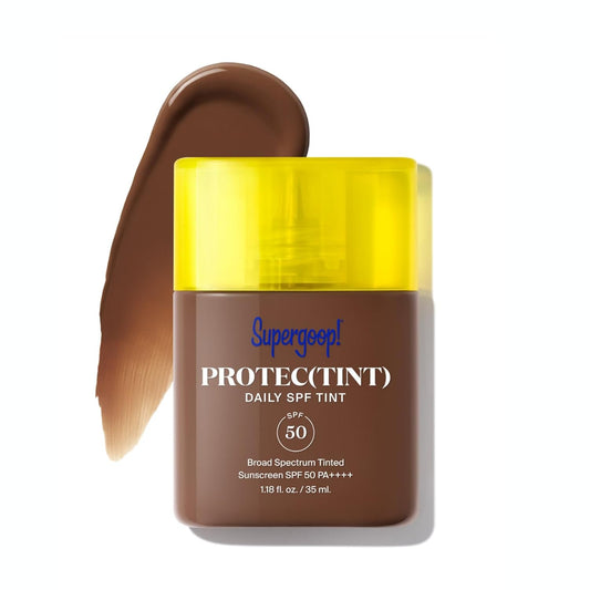 Supergoop! Protec(tint) Daily Skin Tint SPF 50 - 52N - Light, Buildable Coverage for Immediately Smooth, Even-Looking Skin - Natural Finish