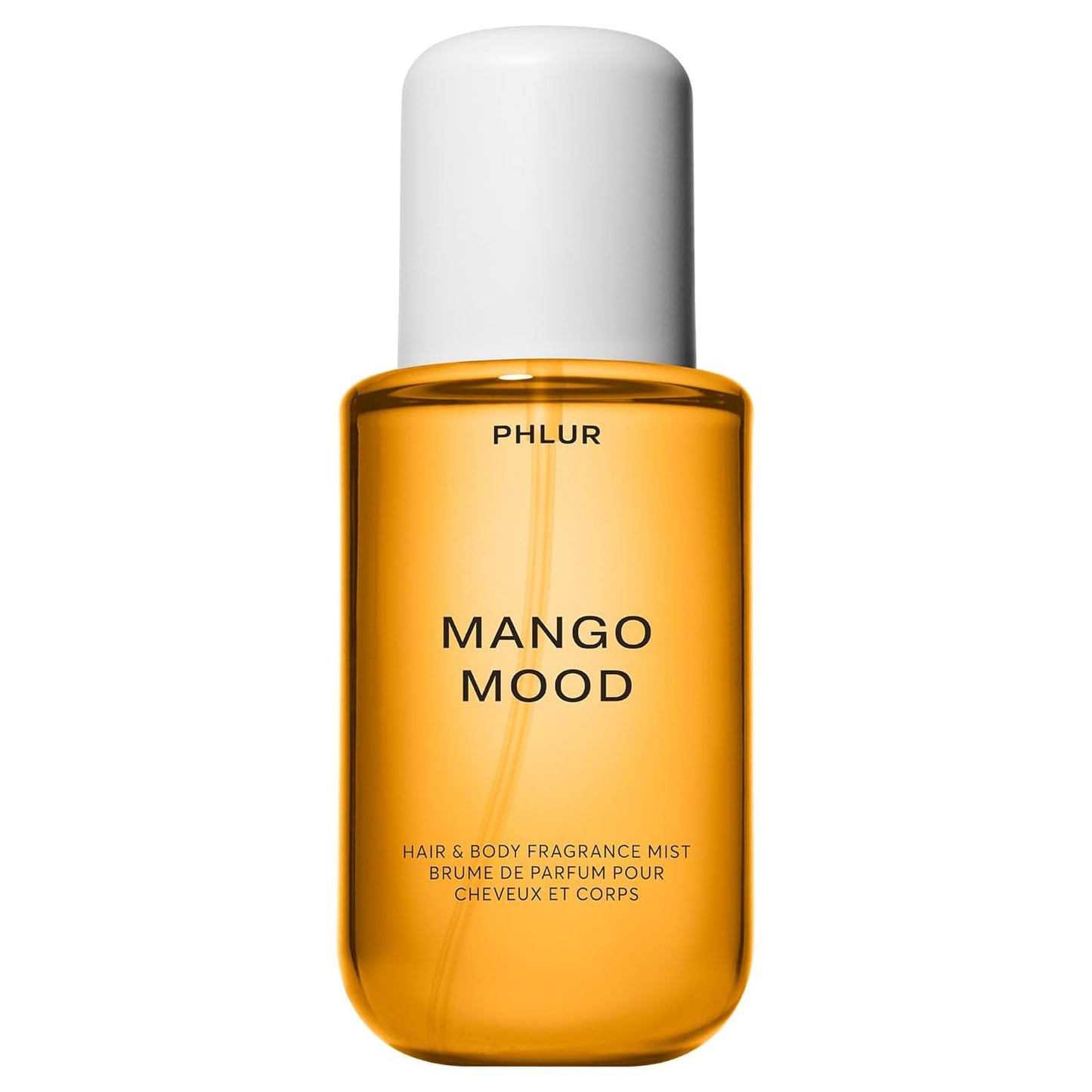 PHLUR Mango Mood Body Mist - Hair & Body Fragrance Mist - Mango, Jasmine, Patchouli & Vanilla Body Spray (8 Fl Oz)