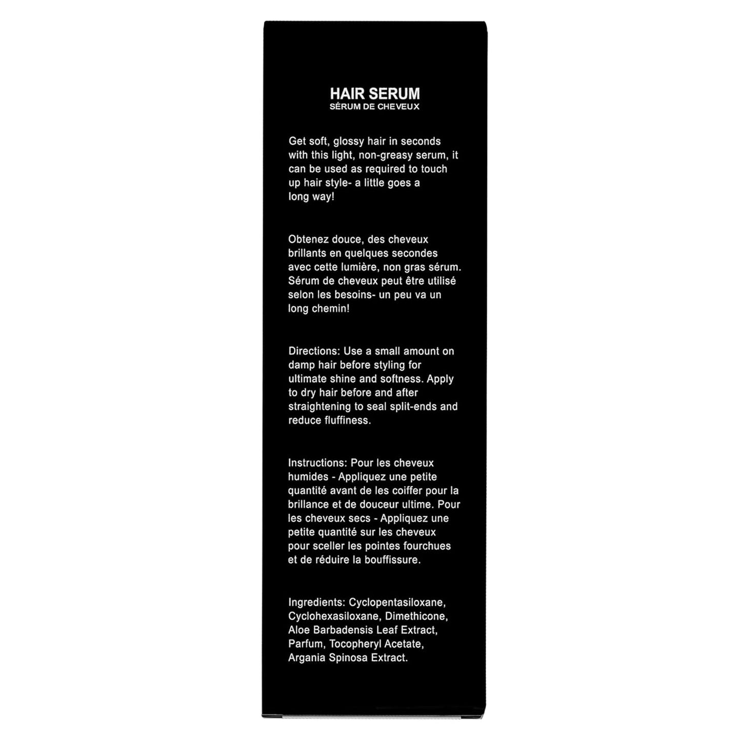 Herstyler Argan Oil Serum for Natural Shine - Anti-Frizz Straightening Serum for Damaged Tresses (Pack of 2)