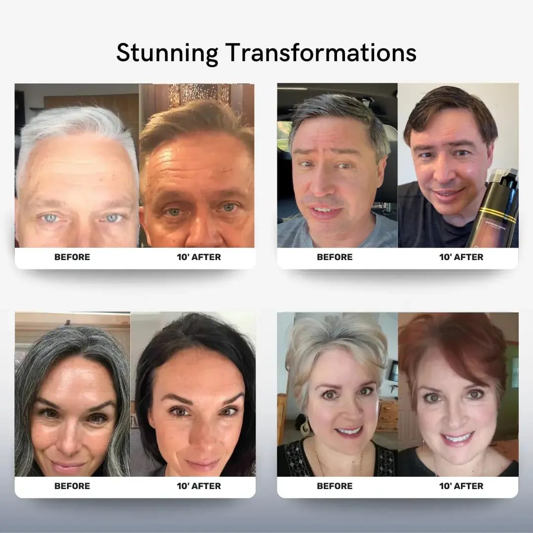 Polar Haircare - Hair Dye Shampoo for Gray Hair for Women & Men (Purple) Natural Hair Dye Kit - Semi Permanent Hair Dye Shampoo - Vegan Hair Dye (Polar Hair Care USA) 6.76 Fl Oz