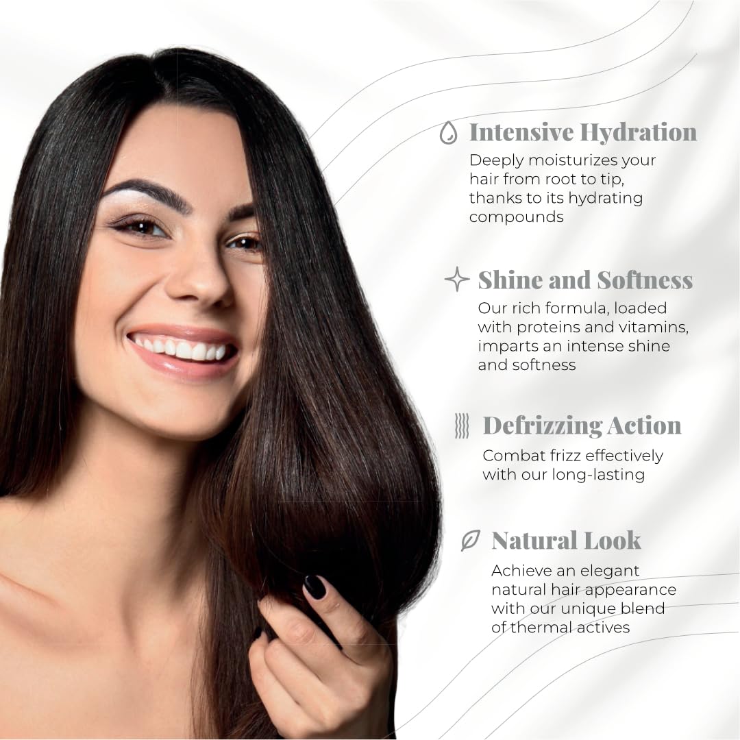 Expert Hair Sensation Keratin Hair Treatment Brazilian 100ml (2Pack) + Deep Cleansing Shampoo 30ml -Anti Frizz, Long Lasting Results-Keratina Para Alisar El Pelo, Keratina Brasileña– Complete Set