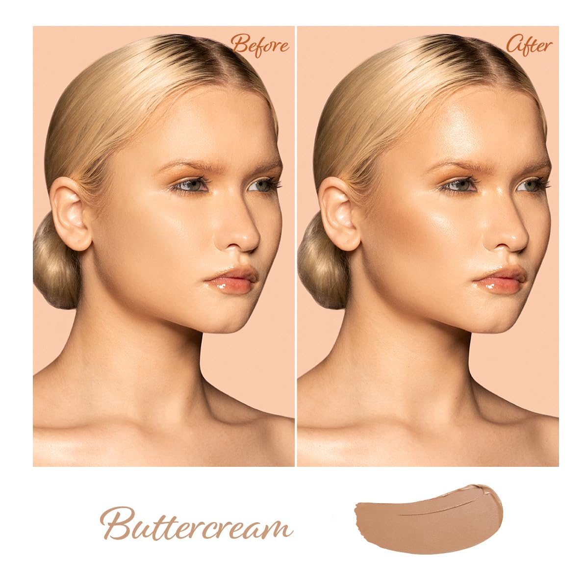 Juvia's Place Bronzed Cream Bronzer Buttercream - Creamy Bronzing Makeup Beauty Glow Sun Kissed Cheek Matte Shimmer Contour Long Lasting Finish Pigmented Bronze Light Buildable Blendable