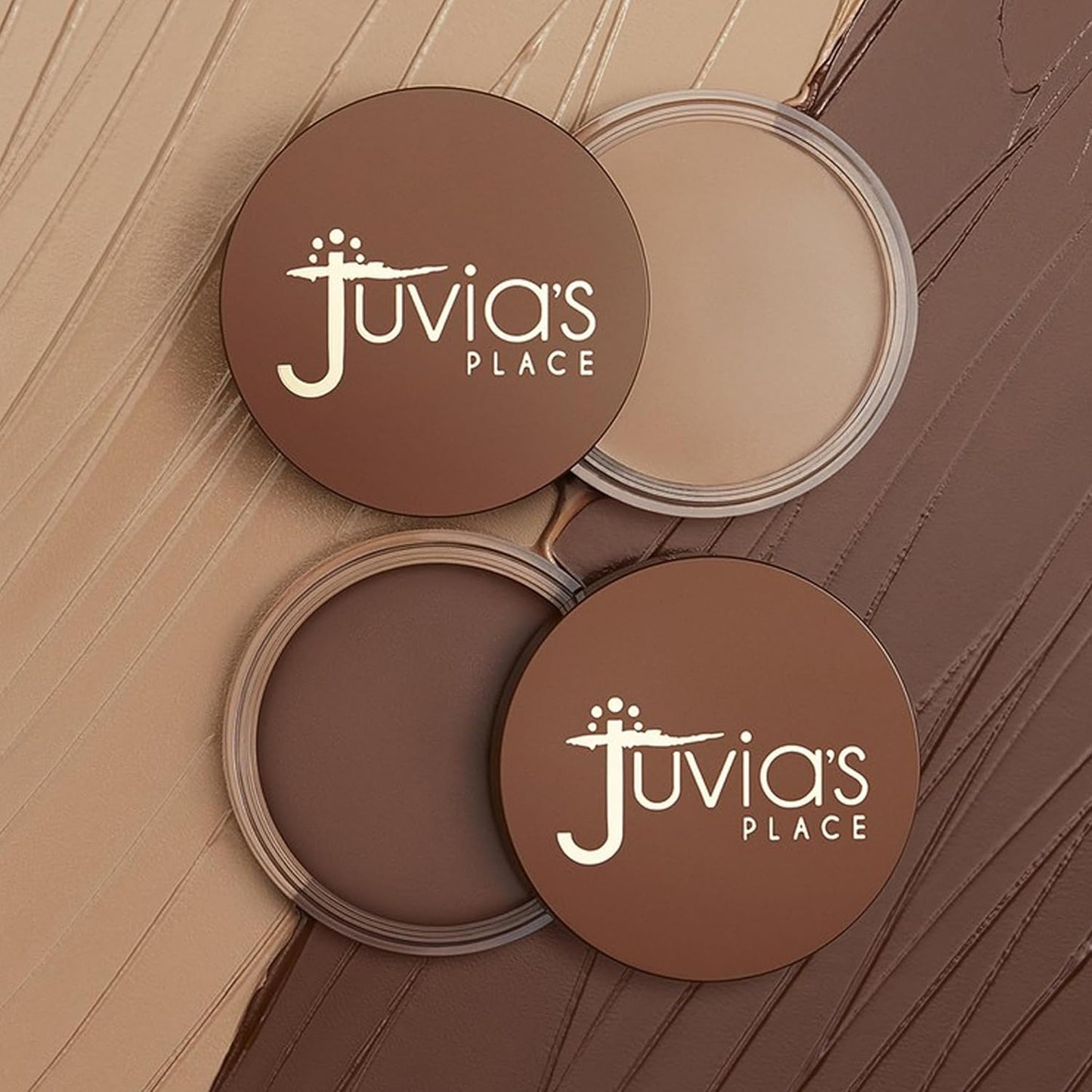 Juvia's Place Bronzed Cream Bronzer Sunkissed - Creamy Bronzing Makeup Beauty Glow Sun Kissed Cheek Matte Shimmer Contour Long Lasting Finish Pigmented Bronze Light Buildable Blendable