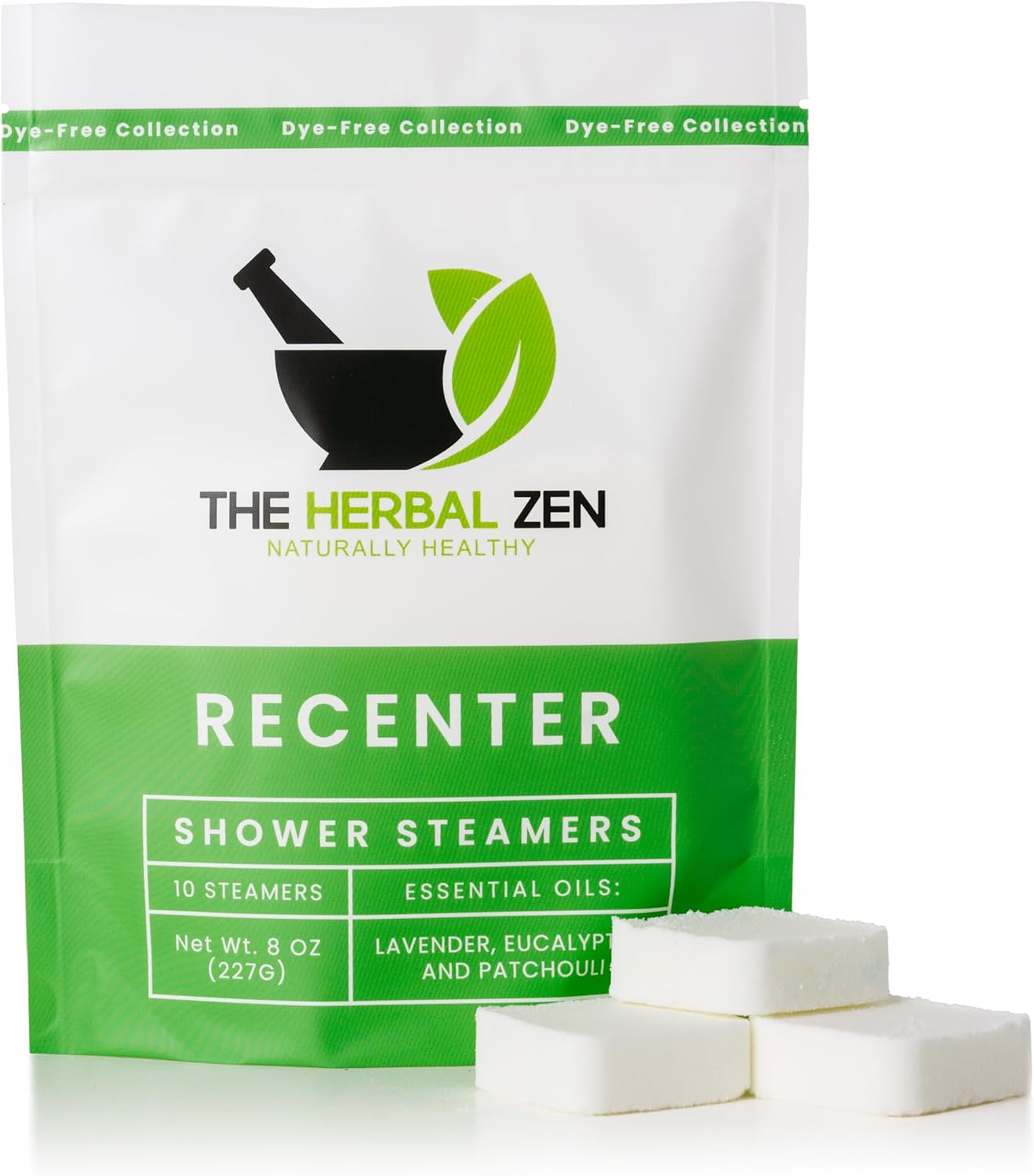 Recenter Shower Steamers Aromatherapy with Lavender and Eucalyptus Essential Oils, Aromatherapy Shower Bombs, Self Care Gift, Birthday Gift for Women, Bath Steamer for Women and Men