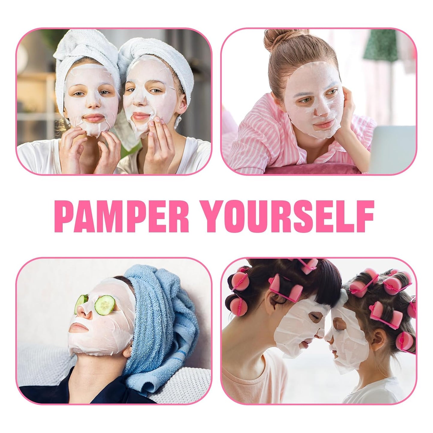 ZealSea Face Masks Skincare, Facial Masks for Women Skin Care, Sheet Masks Beauty with Natural Ingredients, Birthday Party Spa Gift for Kids Teens Girls, Hydrate and Soothe for All Skin Types 14 Pack