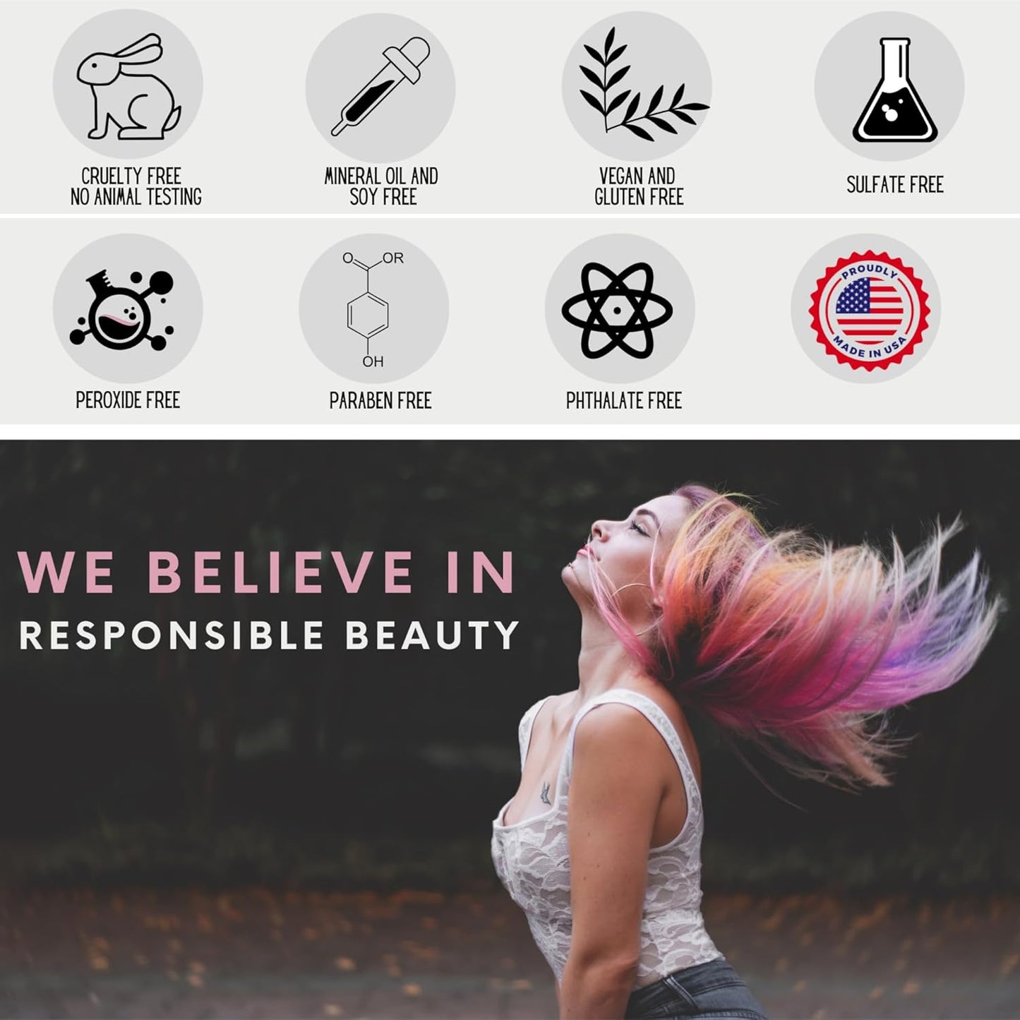 Watercolors INTENSE METALLIC Semi Permanet Color Depositing Shampoo-Sulfate & Paraben Free to Maintain & Enhance Hair Color 8 fl oz - COPPER