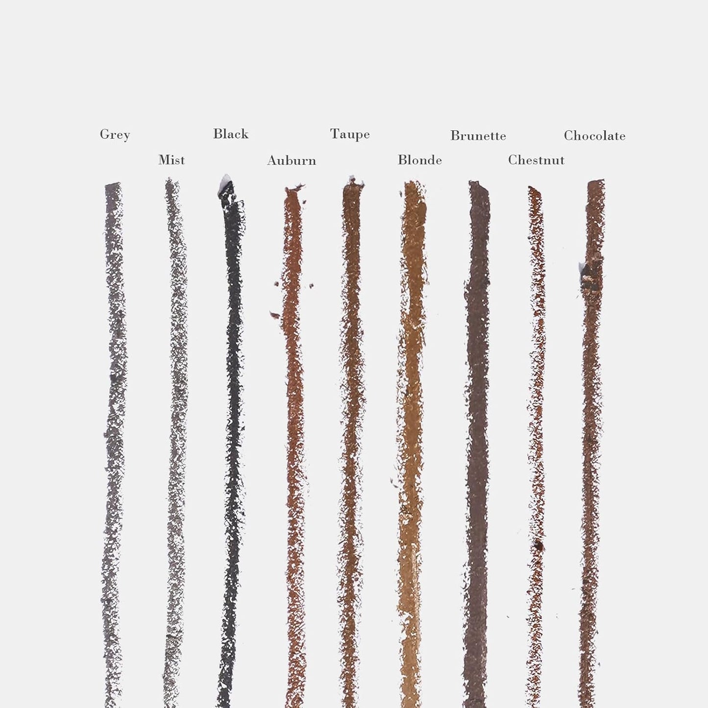 Grey Eyebrow Pencil for Older Women, Dual-Ended Gray Eyebrow Pencil for Grey Hair with Spoolie, Micro Triangle Tip Eye Brow Filler Pen for Natural Looking, Hair-Like Stroke, Gray, YES.EYE DO