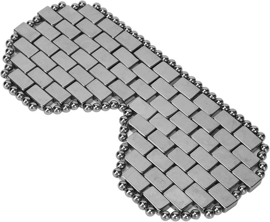 Terahertz Stone Eye Cover Hot Cold, Promote Circulation, Comfortable Wearing, Portable Design Relaxing, Soothing Eye Care with Terahertz Stone Cold Stone Eye Cover Stone Eye Care