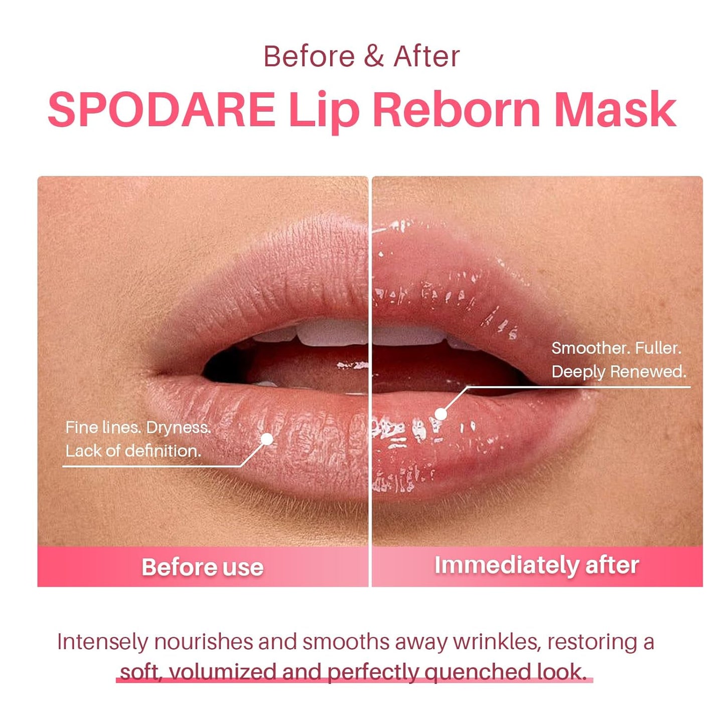 Sleeping Lip Mask Green Apple - Repair for Dry Cracked Lips, Infused with Vitamin C and Shea Butter, Lip Mask Nourish and Revitalize Overnight, Wake to Softer, Smoother, Glow Lip - 0.42 Fl Oz