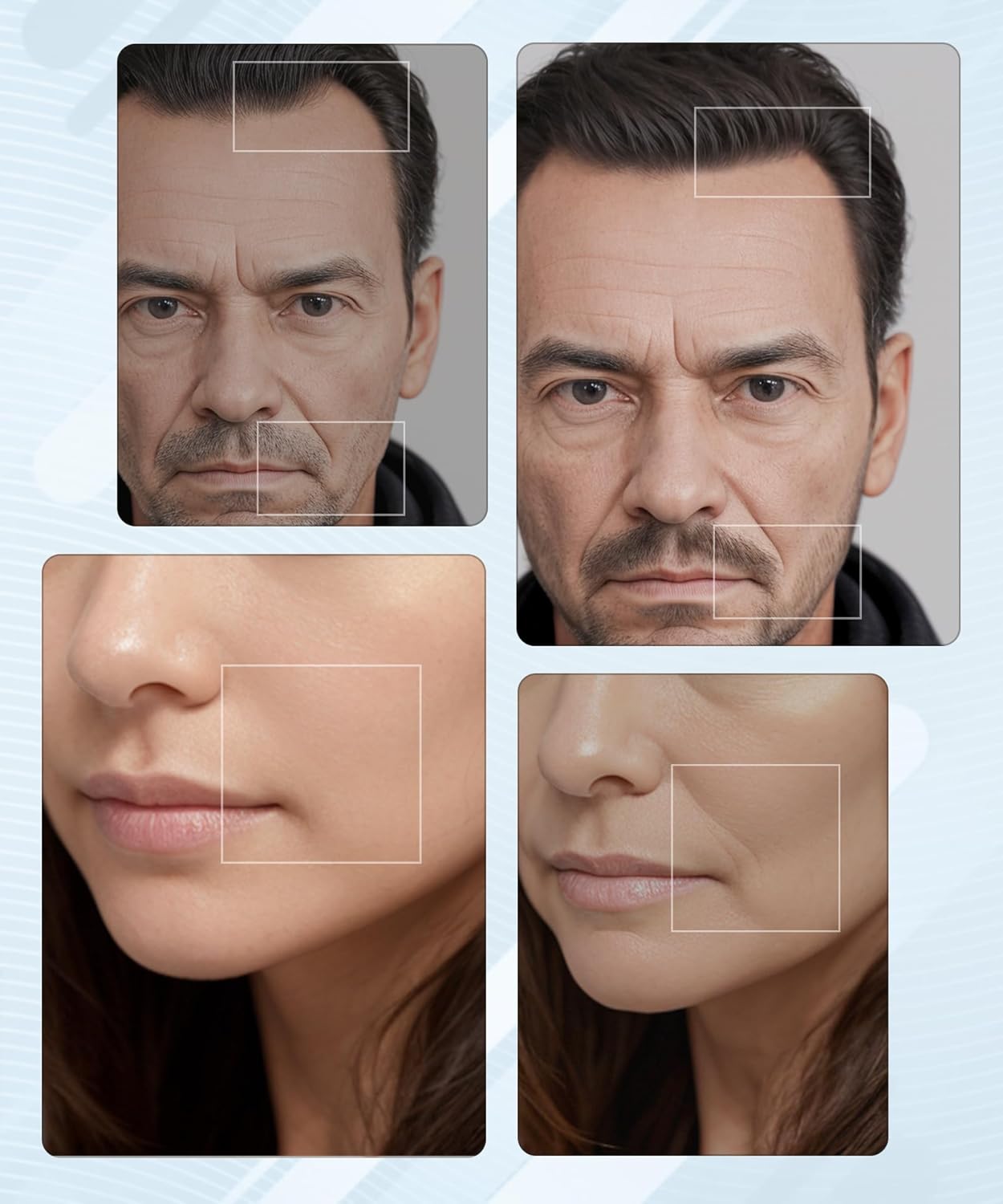 Sergand 0.25mm Derma roller pen，The needle length is 0.25mm