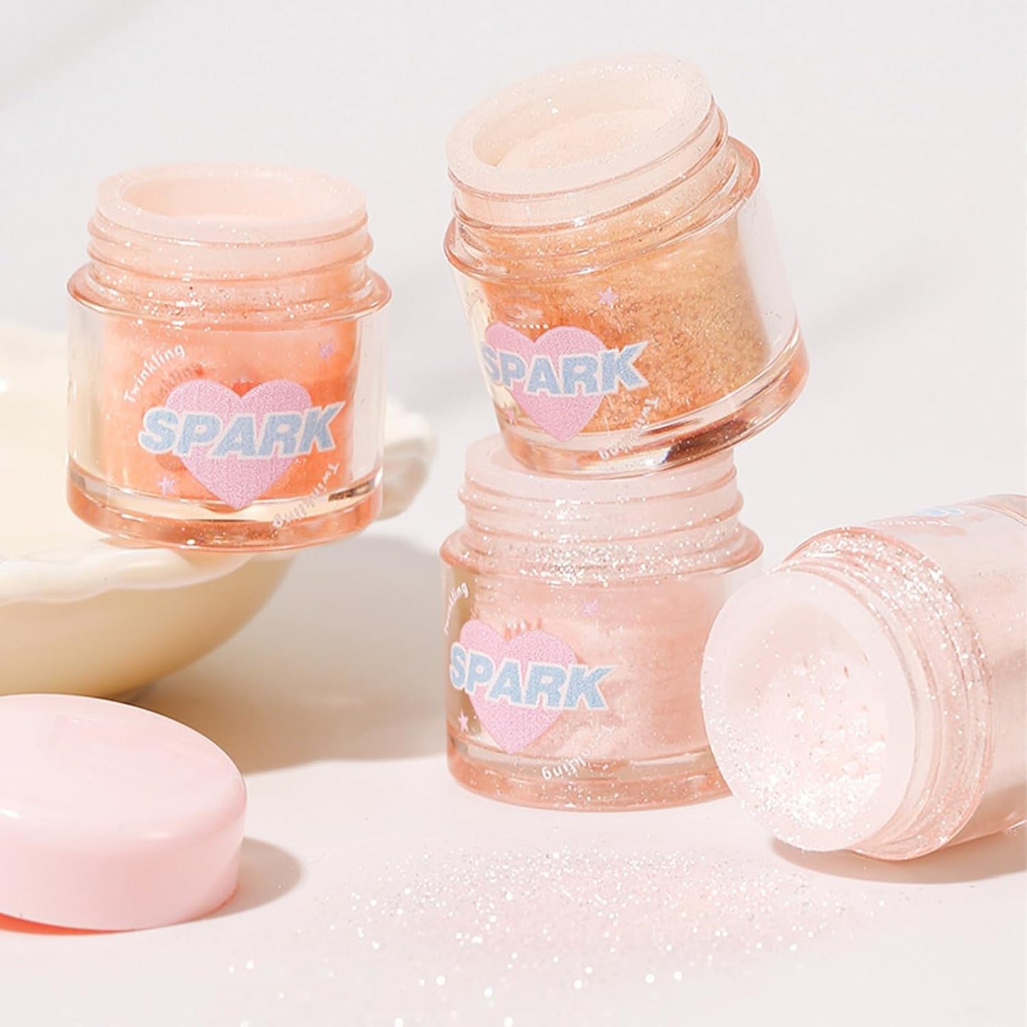 Crystals Glitter Eyeshadow Loose Powder, Face Eye Glitter Korean Makeup Eye Shadow, Sparkle Shimmer Highlighter Makeup#18