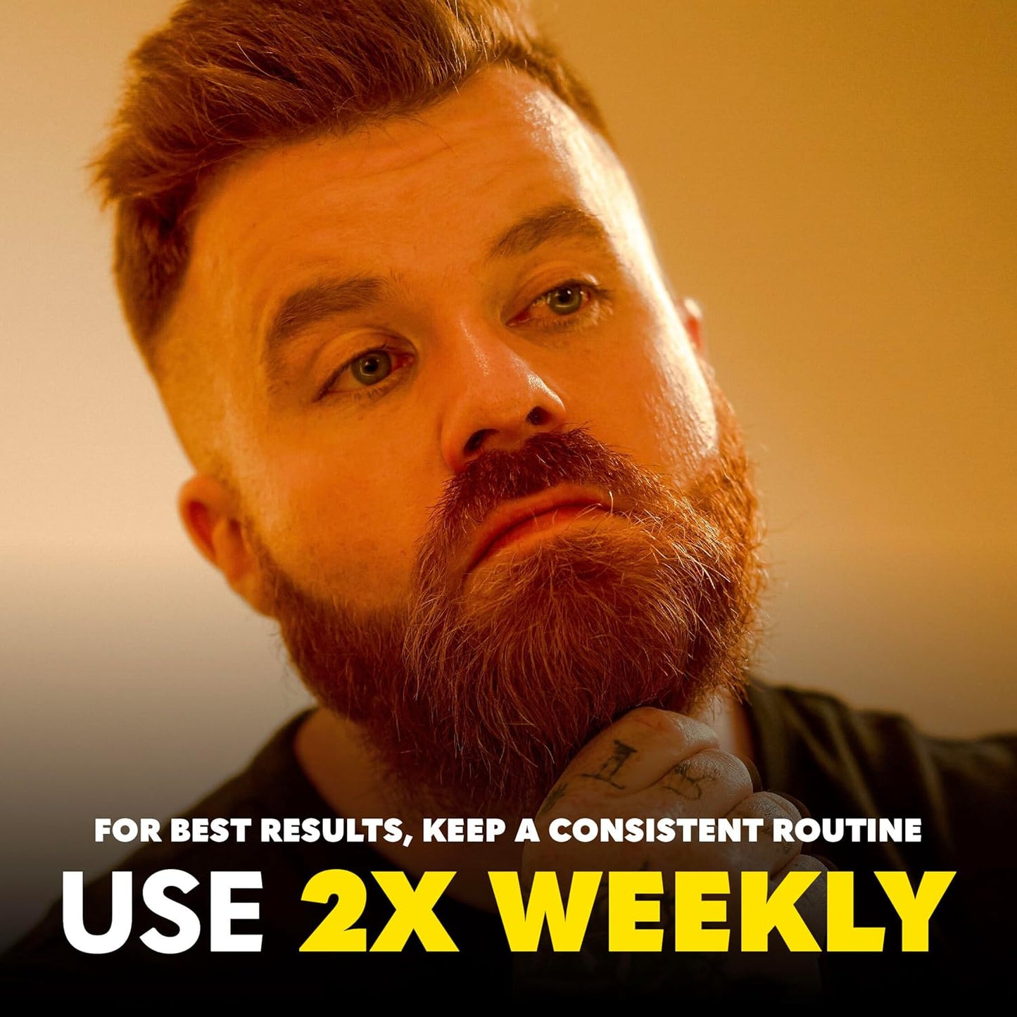 The Beard Club Premium Derma Roller for Face, Body and Scalp - Microneedling Roller for Men and Women with 540 Titanium Microneedles - for Hair & Beard - Weighted Metal Handle - Magnetic Storage Case