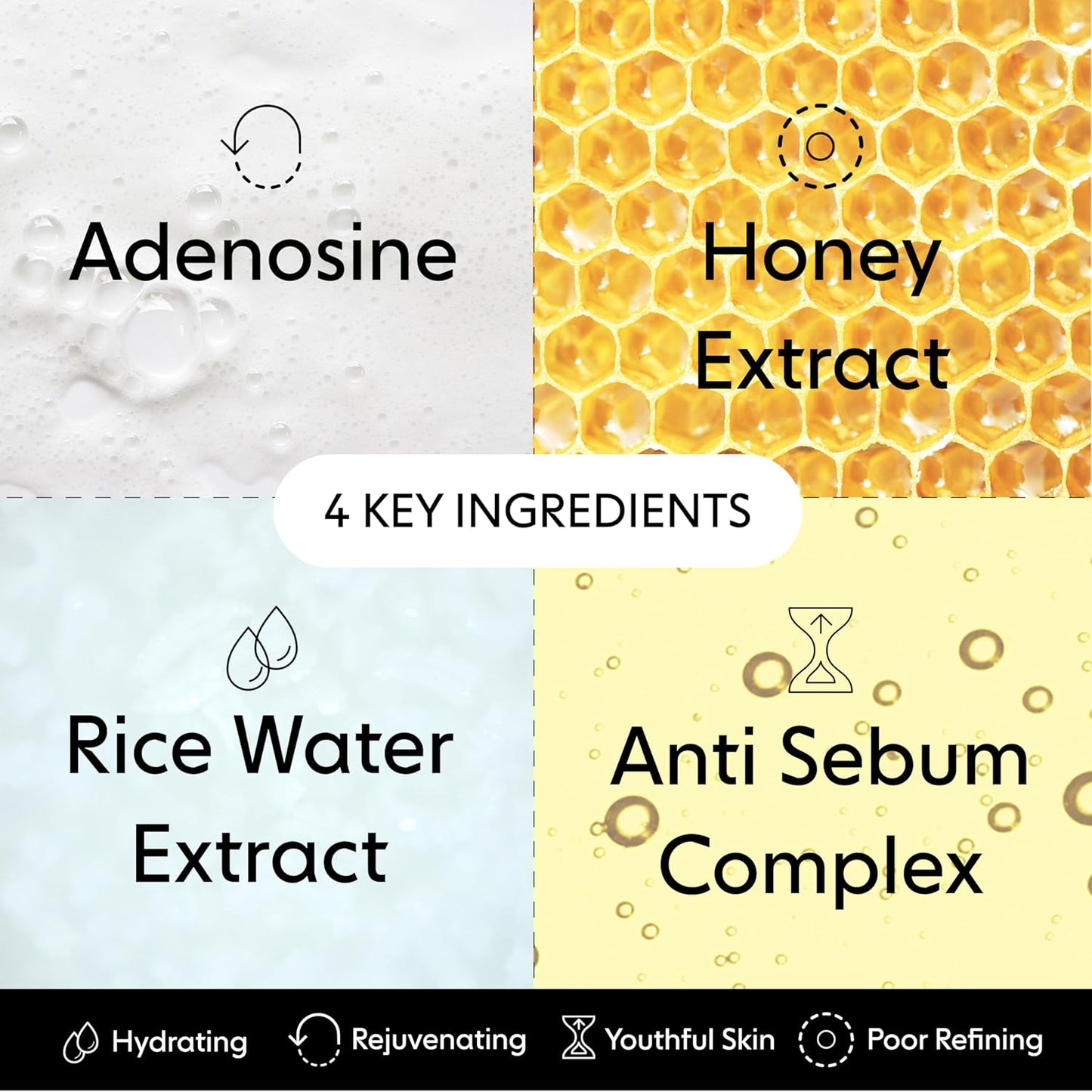 LOOPS WEEKLY RESET - Rejuvenating Hydrogel Face Mask - Rejuvenate, Hydrate, Refine and Visibly Plump for Youthful Glow - Super Moisturizing and Pore Refining - Reduces Signs of Puffiness - 1 Pc