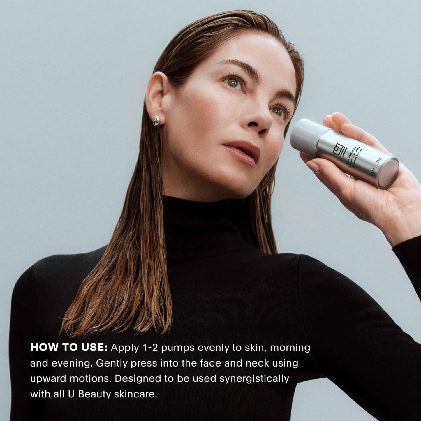 U Beauty The SMOOTH Dynamic Wrinkle Defense Serum - Multi-Peptide Complex, Copper Peptides, Retinol, Centella Exosomes, Vegan Silk Protein for Visible Wrinkle Reduction, Firming & Hydration 5ml