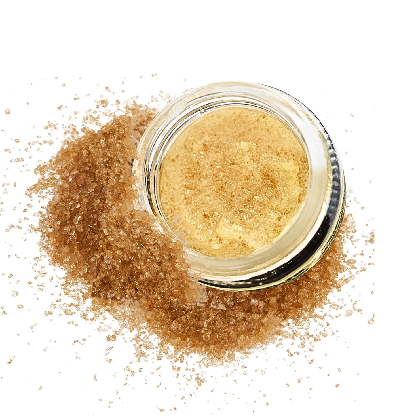 Eco Lips Brown Sugar Lip Scrub 2 Pack - 100% Organic Lip Care Treatment with Organic Sugar and Coconut Oil - Gently Exfoliate and Polish Dry, Flaky Lips, 0.50 oz jars