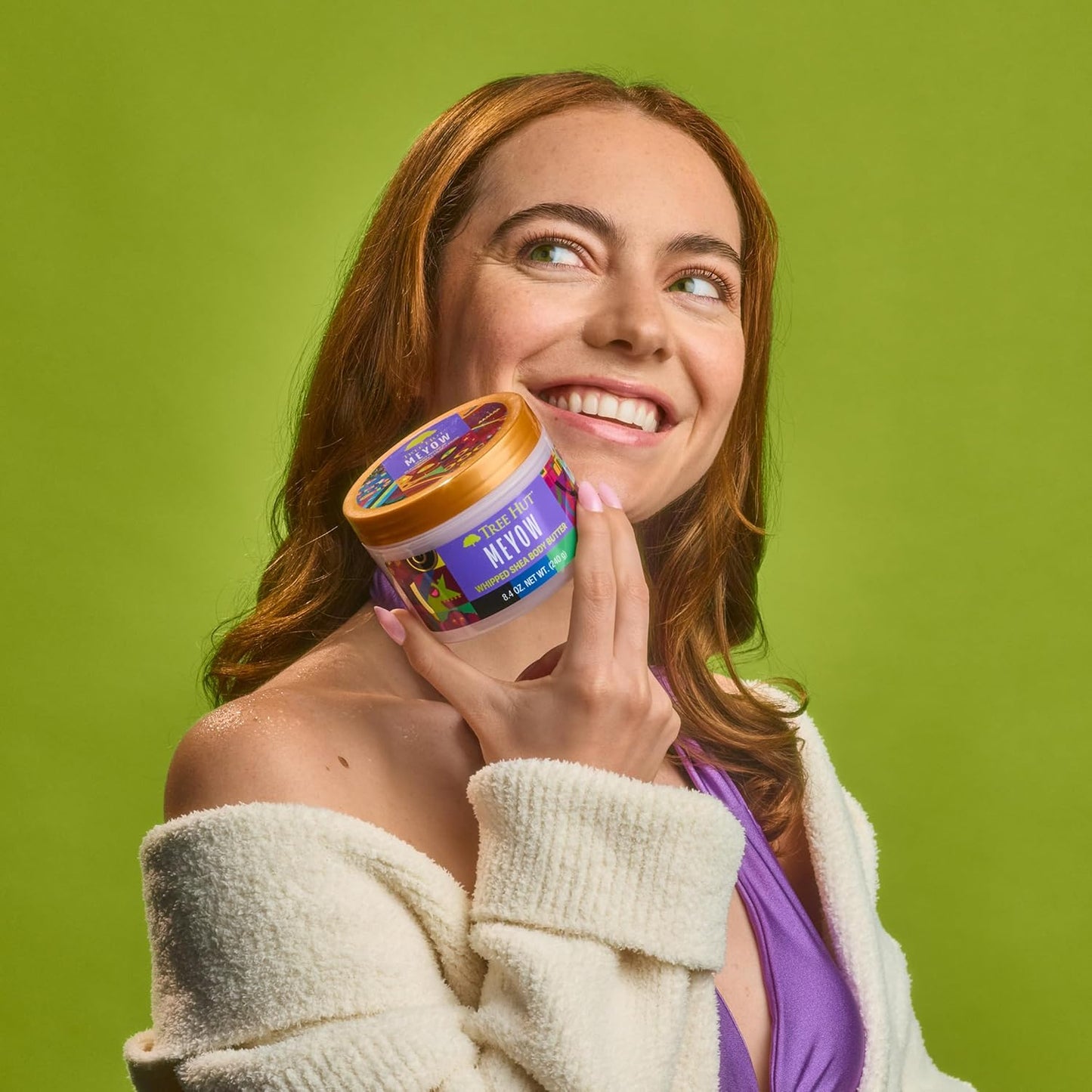 Tree Hut Meyow Whipped Shea Body Butter, Long-lasting Hydration Leaves Skin Feeling Soft & Moisturized, Lightweight, Nourishing Essential Body Care, Limited Edition Scent, 8.4 fl oz.