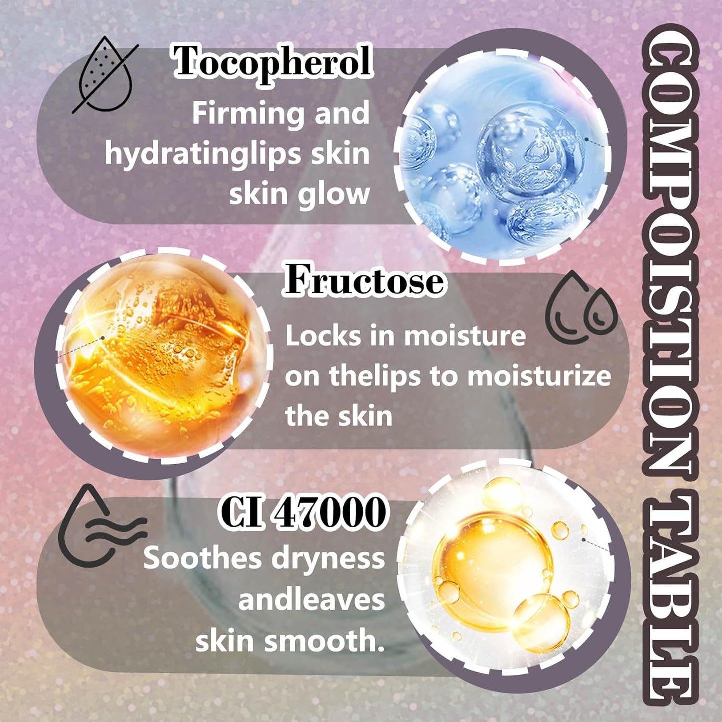 Nourishing Smooth Lip Scrub,Soft Long Lasting Moisturizing Lip Scrubber Exfoliator for Men & Women,Gentle Non-Greasy Sugar Scrub Lip Cares Moisturizer