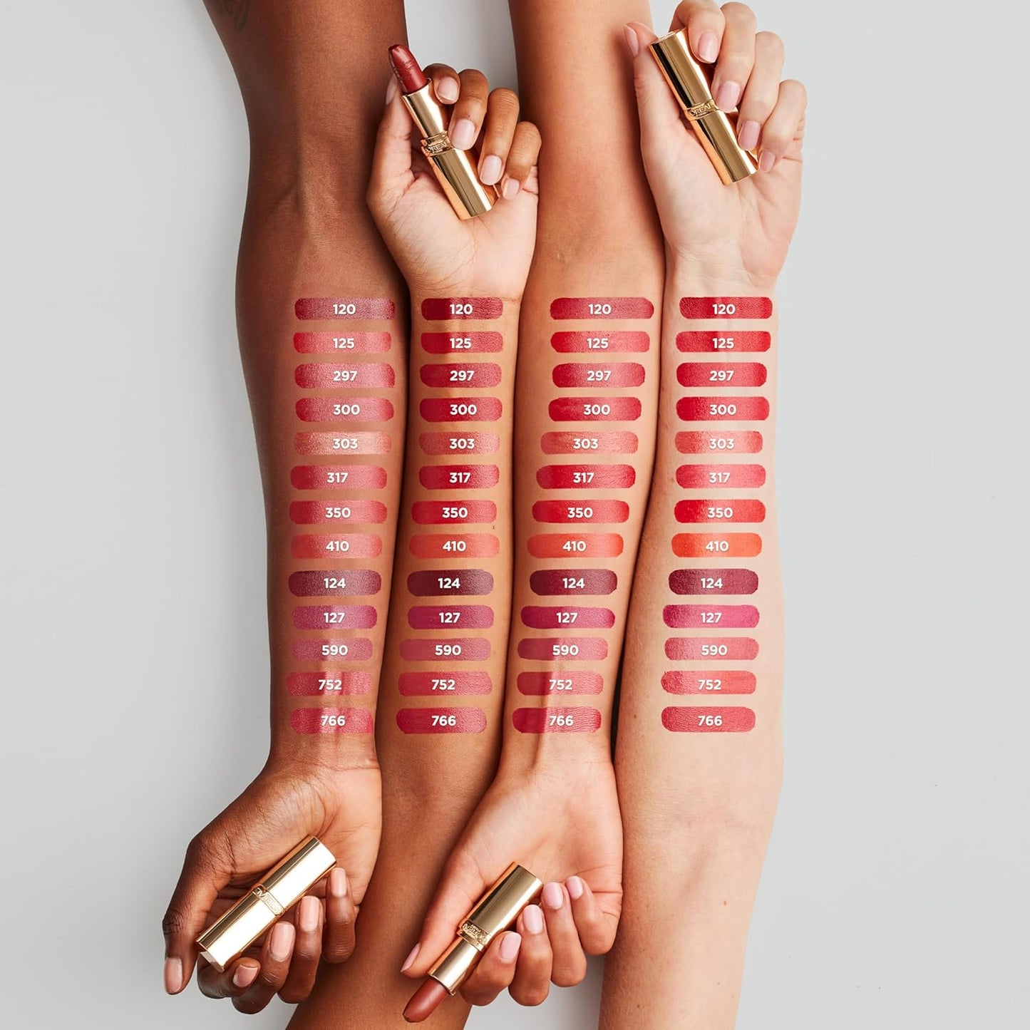 L'Oreal Paris Colour Riche Original Creamy, Hydrating Satin Lipstick with Argan Oil and Vitamin E, Rouge St. Germain , 1 Count