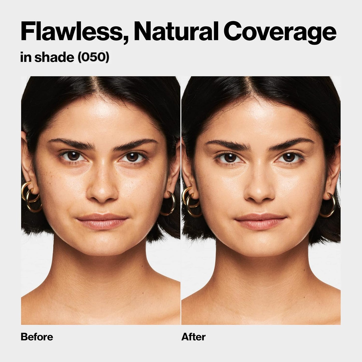 Revlon ColorStay Skin Awaken 5-in-1 Concealer, Lightweight, Creamy Longlasting Face Makeup with Caffeine & Vitamin C, For Imperfections, Dark Circles & Redness, 050 Medium Deep, 0.27 fl oz