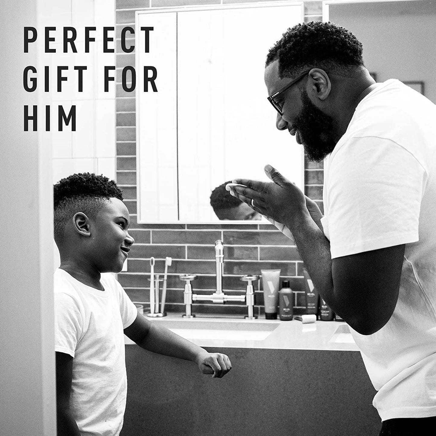 Bevel Premium 100% Boar Bristle Beard Brush & Deluxe Pearwood Comb Set for Men, Helps to Shape & Lock in Moisture, Beard Kit, Travel Essentials