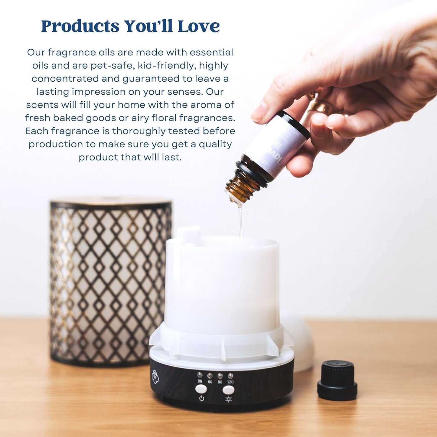 CANDECraftCo Premium Fragrance Oil – Diffuser Oils Fragrances Scented for Home, Candle Soap Making Supplies, Aromatherapy Blends for House (0.34 Fl Oz) (2-Pack, Peach Spell)